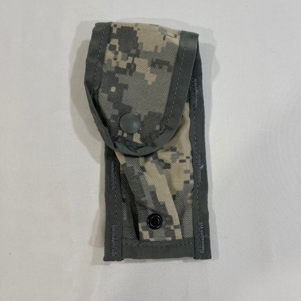 US Military MOLLE‎ II Single 9mm Magazine Pouch ACU NSN 8465-01-524-7361